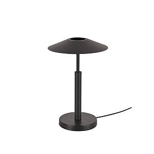 Inlight Επιτραπέζιο φωτιστικό σε μαύρο χρώμα LED 10W D:28x45cm (3063-Black)