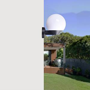 it-Lighting Evelyn Outdoor Wall Lamp Black 1xE27 D:200x240x245mm (80205314)