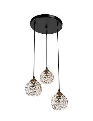 PDA 3459-3 GD # 3/Φ ΜΕ ΧΡΥΣΕΣ ΚΡΥΣΤΑΛΙΝΕΣ ΜΠΑΛΕΣ ΣΕ ΡΟΖΕΤΑ  3ΧΕ14