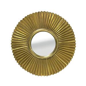 SOL ΚΑΘΡΕΠΤΗΣ ΤΟΙΧΟΥ 50x50x3.5 POLYRESIN ΧΡΥΣΟ ANTIQUE