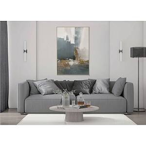 GENESA ΠΙΝΑΚΑΣ ΔΙΑΚΟΣΜΗΤΙΚΟΣ ΜΕ ΚΟΡΝΙΖΑ 80x120x4.3 ΚΑΜΒΑΣ ΠΟΛΥΧΡΩΜΟ PS