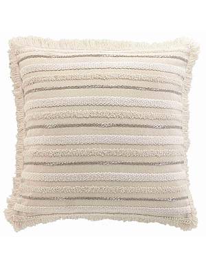 Μαξιλάρι εκρού woven cotton 60x60cm