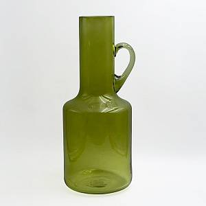 ARTISAN ΒΑΖΟ 14x14x35cm ΓΥΑΛΙ ΠΡΑΣΙΝΟ