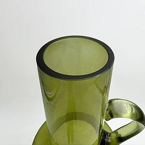 ARTISAN ΒΑΖΟ 14x14x35cm ΓΥΑΛΙ ΠΡΑΣΙΝΟ