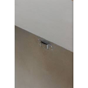 COAST ΣΥΡΤΑΡΙΕΡΑ 3ΣΥΡΤΑΡΙΑ ΜΑΥΡΟ ΦΥΣΙΚΟ 90x37x79cm