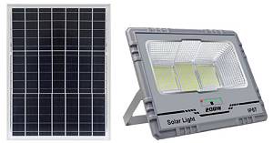 SLR 5100 -200W 3398-3392  ΗΛΙΑΚΟΣ ΠΡΟΒΟΛΕΑΣ 450*350*15mm 6V/20W + REMOTE/LIGHT CONTROL