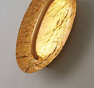 WLC 2495 ΑΠΛΙΚΑ ΜΕΤΑΛΛΙΚΗ ΟΒΑΛ  LED