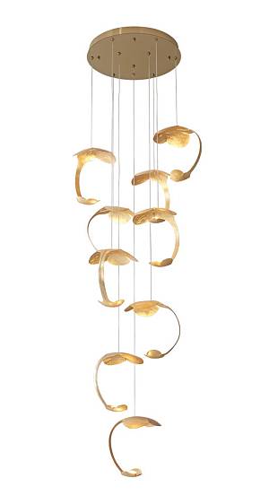 PDC 1291-9 GD ΠΟΛΥΦΩΤΟ ΝΟΥΦΑΡΟ  ΜΕΤΑΛΛΙΚΟ ΧΡΥΣΟ LED