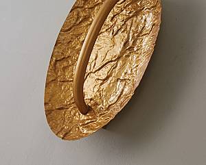 WLC 2495 ΑΠΛΙΚΑ ΜΕΤΑΛΛΙΚΗ ΟΒΑΛ  LED