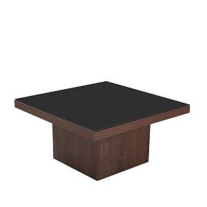 NUEZ COFFEE TABLE ΚΑΡΥΔΙ ΜΑΥΡΟ 79x79x40cm
