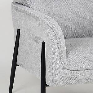 LENON ΠΟΛΥΘΡΟΝΑ ΓΚΡΙ 83x83x85cm