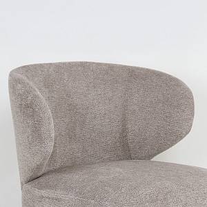 GEO ΠΟΛΥΘΡΟΝΑ ΠΕΡΙΣΤΡΕΦΟΜΕΝΗ ΓΚΡΙ LATTE 74x76x75cm