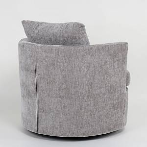 ORBITA ΠΟΛΥΘΡΟΝΑ ΠΕΡΙΣΤΡΕΦΟΜΕΝΗ ΓΚΡΙ 78x76x65cm