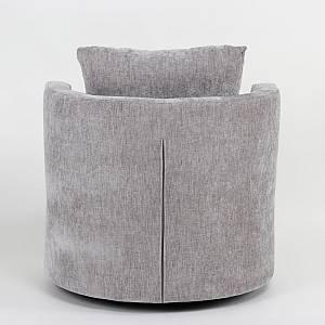 ORBITA ΠΟΛΥΘΡΟΝΑ ΠΕΡΙΣΤΡΕΦΟΜΕΝΗ ΓΚΡΙ 78x76x65cm