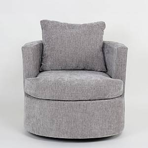 ORBITA ΠΟΛΥΘΡΟΝΑ ΠΕΡΙΣΤΡΕΦΟΜΕΝΗ ΓΚΡΙ 78x76x65cm