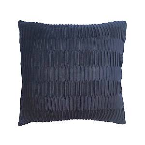 RELIEF ΔΙΑΚΟΣΜΗΤΙΚΟ ΜΑΞΙΛΑΡΙ 45x45cm ΥΦΑΣΜΑ ΜΠΛΕ POLYESTER