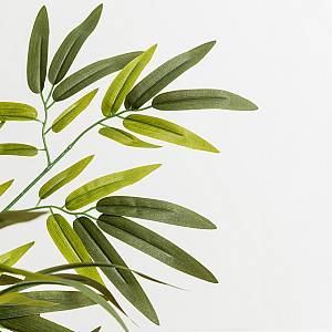 BAMBOO ΔΕΝΤΡΟ ΤΕΧΝΗΤΟ ΣΕ ΓΛΑΣΤΡΑ 190cm POLYESTER ΠΡΑΣΙΝΟ PVC