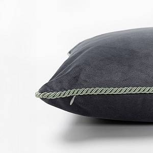 SOLID ΔΙΑΚΟΣΜΗΤΙΚΟ ΜΑΞΙΛΑΡΙ 50x50cm ΒΕΛΟΥΔΟ ΓΚΡΙ