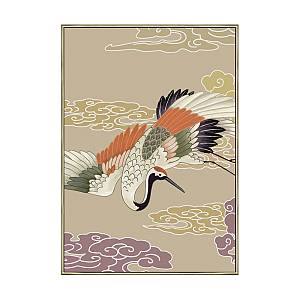 CRANES IN COLOR ΠΙΝΑΚΑΣ ΔΙΑΚΟΣΜΗΣΗΣ 70x100x5cm ΚΑΜΒΑΣ ΠΟΛΥΧΡΩΜΟ ΞΥΛΟ