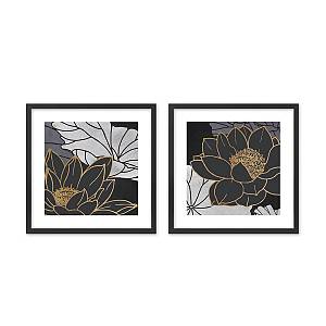 FIGERES ΠΙΝΑΚΑΣ 50x50x2cm MDF ΠΟΛΥΧΡΩΜΟ ΧΑΡΤΙ ΜΑΥΡΟ