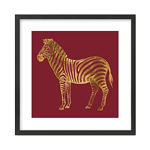 VASARI ΠΙΝΑΚΑΣ SET 2ΤΕΜ 50x50x2cm MDF ΠΟΛΥΧΡΩΜΟ ΧΑΡΤΙ ΜΑΥΡΟ