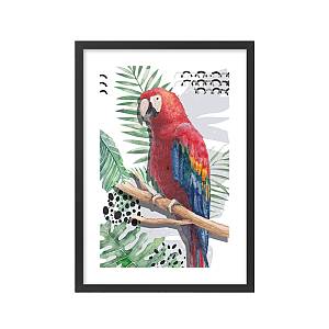 OMU ΠΙΝΑΚΑΣ 42x56x2cm MDF ΠΟΛΥΧΡΩΜΟ ΧΑΡΤΙ ΜΑΥΡΟ