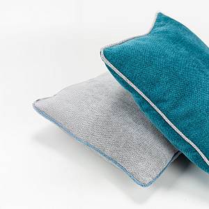 GRIS ΔΙΑΚΟΣΜΗΤΙΚΟ ΜΑΞΙΛΑΡΙ 45x45cm POLYESTER ELEPHANT ΜΠΛΕ