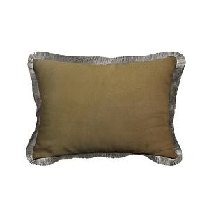 DORATO ΔΙΑΚΟΣΜΗΤΙΚΟ ΜΑΞΙΛΑΡΙ 40x60cm ΒΕΛΟΥΔΟ ΧΡΥΣΟ ΚΑΦΕ