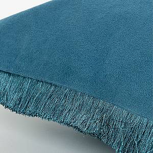 MOANNE ΔΙΑΚΟΣΜΗΤΙΚΟ ΜΑΞΙΛΑΡΙ 45x45cm ΒΕΛΟΥΔΟ ΠΕΤΡΟΛ