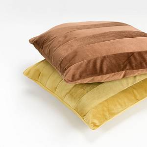 SERI ΔΙΑΚΟΣΜΗΤΙΚΟ ΜΑΞΙΛΑΡΙ 45x45cm ΒΕΛΟΥΔΟ ΧΡΥΣΟ