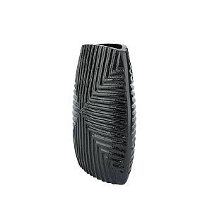 LINEAR ΒΑΖΟ 21x8x24cm ΑΛΟΥΜΙΝΙΟ ΜΑΥΡΟ