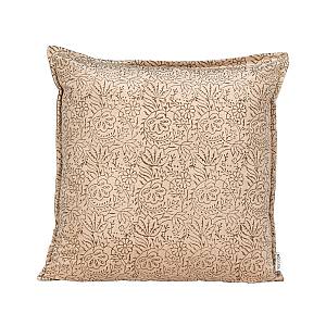 LAVA SMOKE ΔΙΑΚΟΣΜΗΤΙΚΟ ΜΑΞΙΛΑΡΙ 50x50cm ΒΑΜΒΑΚΙ ΜΠΕΖ ΒΙΣΚΟΖΗ