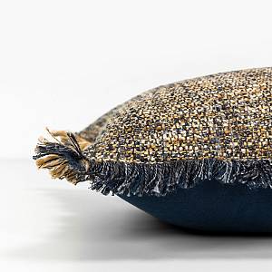 BLUING A ΔΙΑΚΟΣΜΗΤΙΚΟ ΜΑΞΙΛΑΡΙ 50x50cm ΒΑΜΒΑΚΙ ΜΠΛΕ ΜΠΕΖ ΒΙΣΚΟΖΗ