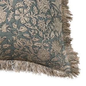 JERICHO ΔΙΑΚΟΣΜΗΤΙΚΟ ΜΑΞΙΛΑΡΙ 50x50cm ΒΑΜΒΑΚΙ AQUA ΜΠΕΖ ΒΙΣΚΟΖΗ