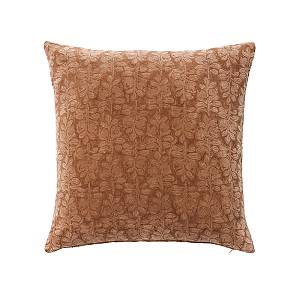 RUSSET A ΔΙΑΚΟΣΜΗΤΙΚΟ ΜΑΞΙΛΑΡΙ 50x50cm ΒΑΜΒΑΚΙ CARAMEL ΜΠΕΖ ΒΙΣΚΟΖΗ