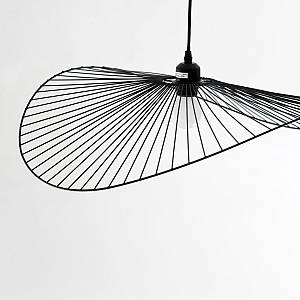 ANDALUCIA ΦΩΤΙΣΤΙΚΟ ΟΡΟΦΗΣ 61x58x14cm ΜΕΤΑΛΛΟ ΜΑΥΡΟ