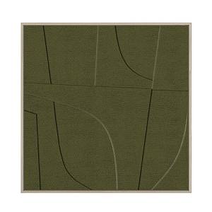 ACETE ΠΙΝΑΚΑΣ ΔΙΑΚΟΣΜΗΣΗΣ 77x77x4cm MDF ΛΑΔΙ PVC ΦΥΛΛΟ ΦΥΣΙΚΟ