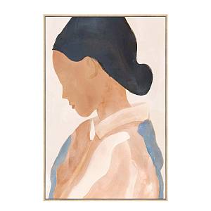 THINKING ΠΙΝΑΚΑΣ ΔΙΑΚΟΣΜΗΣΗΣ 80x120x4cm ΚΑΜΒΑΣ ΠΟΛΥΧΡΩΜΟ MDF ΦΥΣΙΚΟ