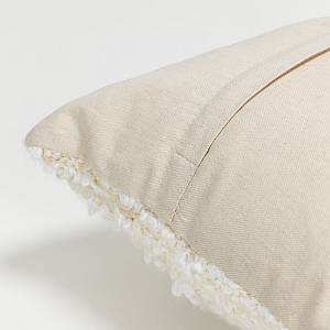 SIMPUL ΔΙΑΚΟΣΜΗΤΙΚΟ ΜΑΞΙΛΑΡΙ 45x45cm ΥΦΑΣΜΑ ΛΕΥΚΟ POLYESTER