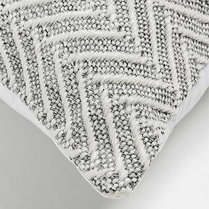 VISHAL ΔΙΑΚΟΣΜΗΤΙΚΟ ΜΑΞΙΛΑΡΙ ΕΞΩΤΕΡΙΚΟΥ ΧΩΡΟΥ 45x45cm ΥΦΑΣΜΑ ΓΚΡΙ POLYESTER