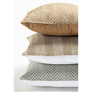 IKAN ΔΙΑΚΟΣΜΗΤΙΚΟ ΜΑΞΙΛΑΡΙ ΕΞΩΤΕΡΙΚΟΥ ΧΩΡΟΥ 45x45cm ΥΦΑΣΜΑ CARAMEL POLYESTER