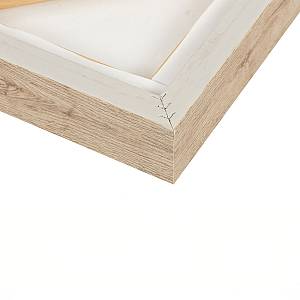 MEADOW A ΠΙΝΑΚΑΣ ΔΙΑΚΟΣΜΗΤΙΚΟΣ ΜΕ ΚΟΡΝΙΖΑ 60x80x3.2cm ΚΑΜΒΑΣ ΚΑΦΕ BEIGE ΞΥΛΟ ΦΥΣΙΚΟ