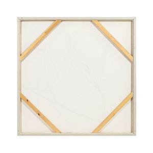 LA ROCCIA I ΠΙΝΑΚΑΣ ΔΙΑΚΟΣΜΗΤΙΚΟΣ ΜΕ ΚΟΡΝΙΖΑ 80x80x3.8cm ΚΑΜΒΑΣ ΚΑΦΕ BEIGE ΞΥΛΟ ΦΥΣΙΚΟ