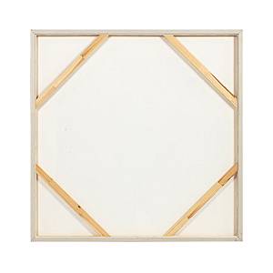 LIGHT MOUNT B ΠΙΝΑΚΑΣ ΔΙΑΚΟΣΜΗΤΙΚΟΣ ΜΕ ΚΟΡΝΙΖΑ 80x80x3.8cm ΚΑΜΒΑΣ BEIGE BEIGE ΞΥΛΟ ΦΥΣΙΚΟ