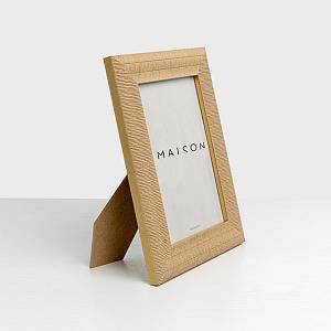 GENESIS ΚΟΡΝΙΖΑ 18.2x1.5x23.3cm POLYRESIN BEIGE ΣΚΟΥΡΟ ΓΥΑΛΙ