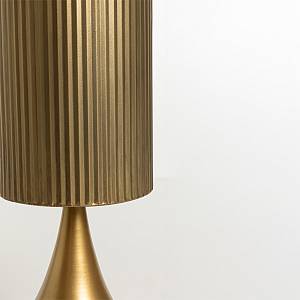 STALA ΦΩΤΙΣΤΙΚΟ ΕΠΙΤΡΑΠΕΖΙΟ 18x18x53.5cm ΜΕΤΑΛΛΟ BROWN GOLD