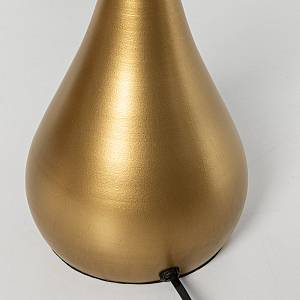 STALA ΦΩΤΙΣΤΙΚΟ ΕΠΙΤΡΑΠΕΖΙΟ 18x18x53.5cm ΜΕΤΑΛΛΟ BROWN GOLD