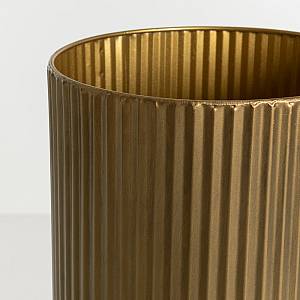 STALA ΦΩΤΙΣΤΙΚΟ ΕΠΙΤΡΑΠΕΖΙΟ 20x20x73.5cm ΜΕΤΑΛΛΟ BROWN GOLD