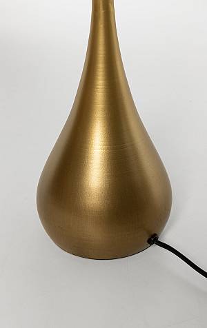 STALA ΦΩΤΙΣΤΙΚΟ ΕΠΙΤΡΑΠΕΖΙΟ 20x20x73.5cm ΜΕΤΑΛΛΟ BROWN GOLD