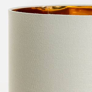 OCTOPUS ΦΩΤΙΣΤΙΚΟ ΕΠΙΤΡΑΠΕΖΙΟ 30x30x66cm POLYRESIN ΛΕΥΚΟ ΥΦΑΣΜΑ ΓΚΡΙ ΛΕΥΚΟ